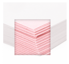 Domtar Lettermark Pink Vellum Bristol Cardstock, 11" x 17", 67 lb, 250 Sheets/Pack (94362)