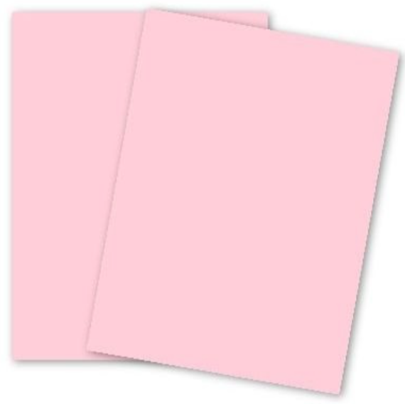 Lettermark Colors Vellum Bristol 8.5" x 11" Color Copy Paper, 67 lbs., Ivory-Vellum, 250 Sheets/Ream (94361)