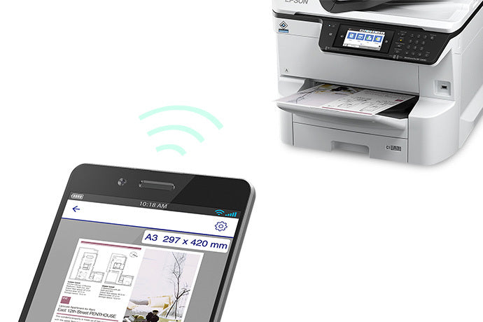 Epson WorkForce Pro WF-C8690 Color Inkjet All-in-One - view 5
