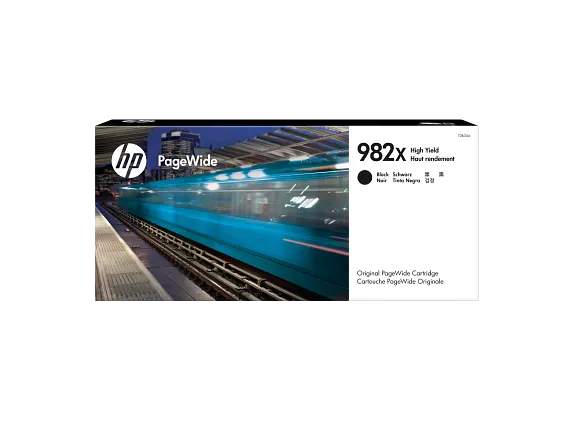 HP 982X High Yield Black Original PageWide Cartridge, T0B30A