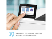 HP LaserJet Enterprise M611x Monochrome Laser Printer - view 4