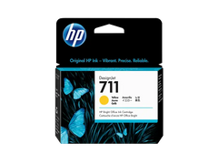 HP 711 29-ml Yellow DesignJet Ink Cartridge, CZ132A
