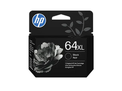 HP 64XL High Yield Black Original Ink Cartridge, N9J92AN#140