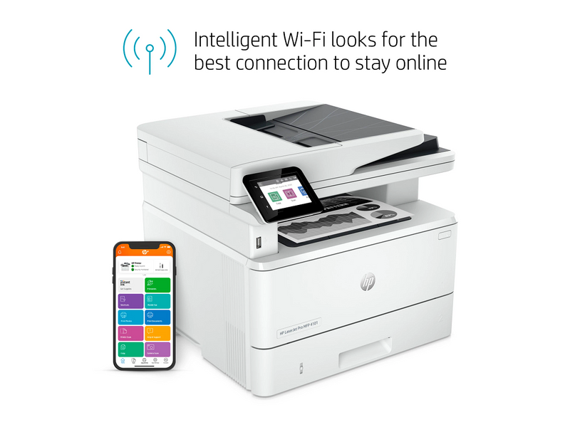 HP LaserJet Pro MFP 4101fdwe Monochrome Laser All-in-One