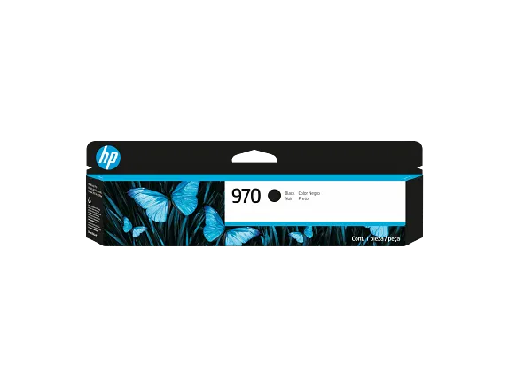 HP 970 Black Original Ink Cartridge, CN621AM