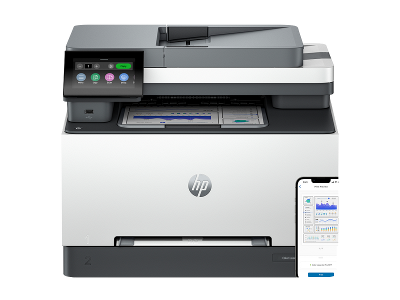 HP Color LaserJet Pro MFP 3301fdw Color Laser All-in-One - view 5