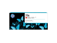 HP 774 775-ml Chromatic Red DesignJet Ink Cartridge, P2W02A