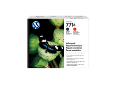 HP 771A 775-ml Chromatic Red DesignJet Ink Cartridge, B6Y16A