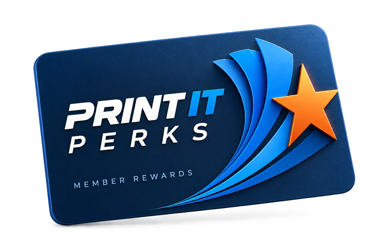 PRINT IT Perks membership rewards card